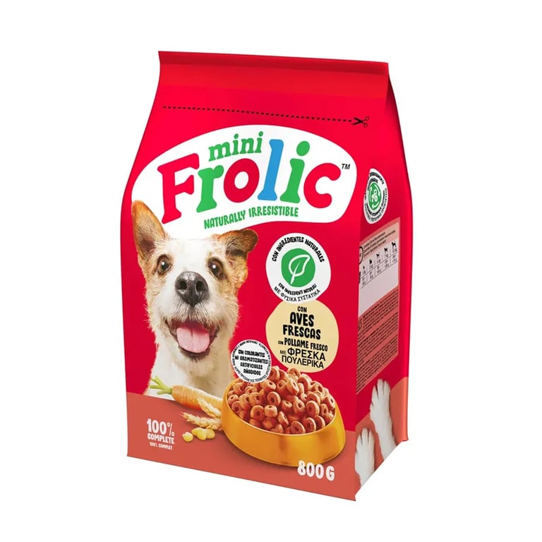 Pienso Perro Adulto Razas Pequeñas Con Aves Frescos