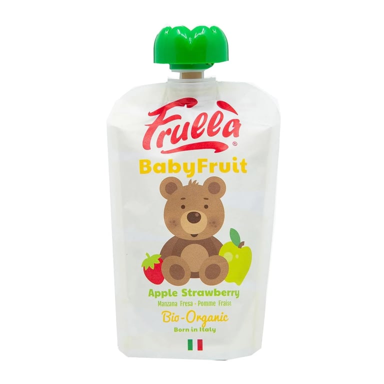Pure Bebible Baby Fruit Manzana Fresa Bio