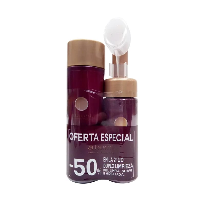Pack Reinigung antioxidativer Schaum + Gesichtswasser2. Artikel 50% RTT