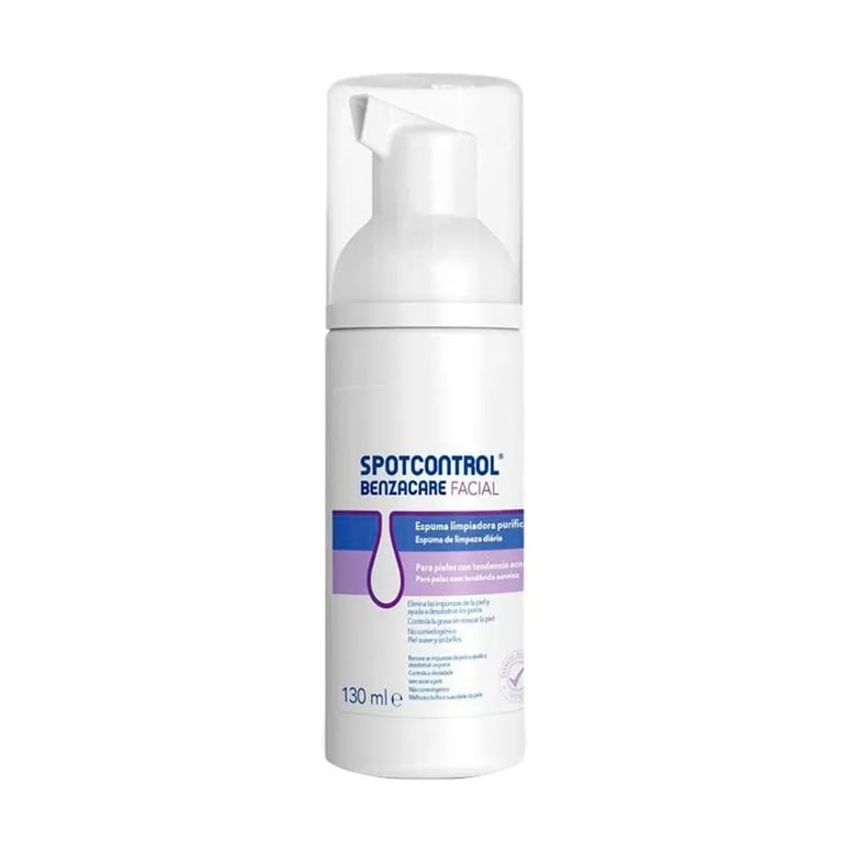 Benzaxare Spotcontrol Espuma Facial Limpiadora