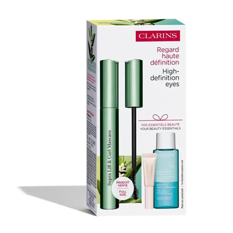 Supra Lift & Curl Mascara + Lip Perfector + Eye Make-Up Remover