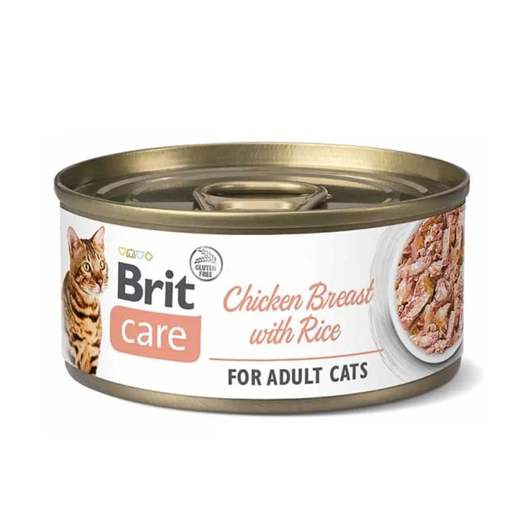 Care Cat Petto Di Pollo Con Riso