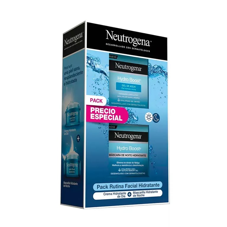 Hydro Boost Rutina Facial Hidratante Crema Día+Mascarilla Noche