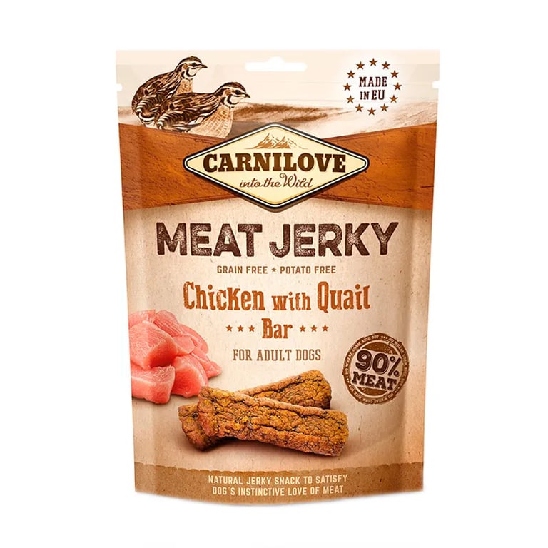 Jerky Codorniz Y Pollo Barritas