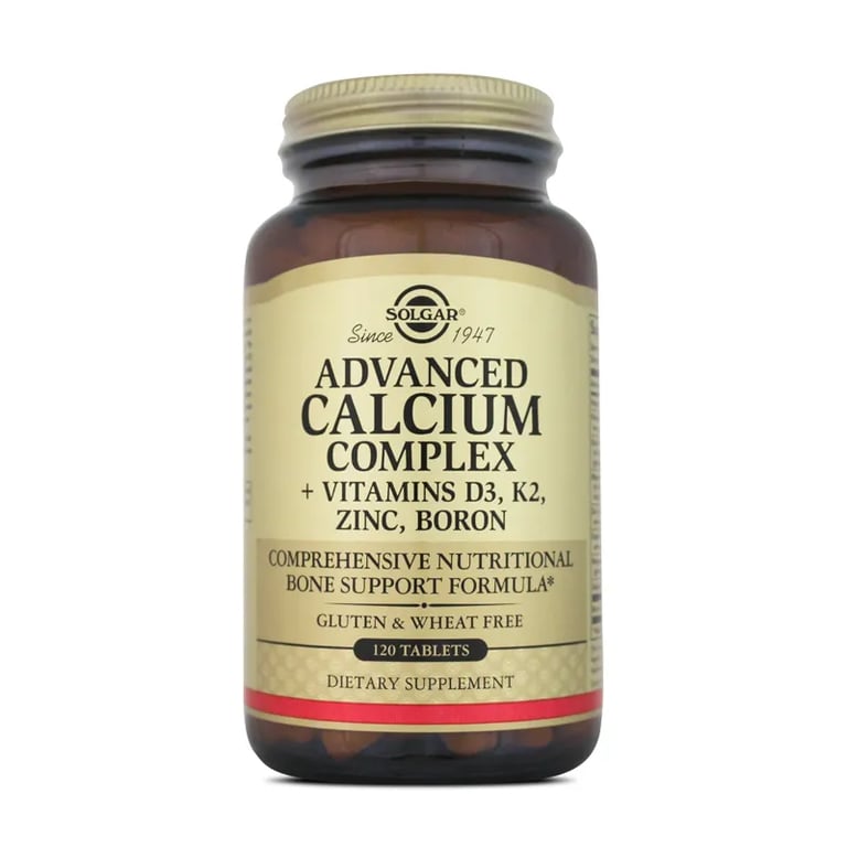 Advanced Calcium Complex + Vitamins D3 K2 Zinc Boron