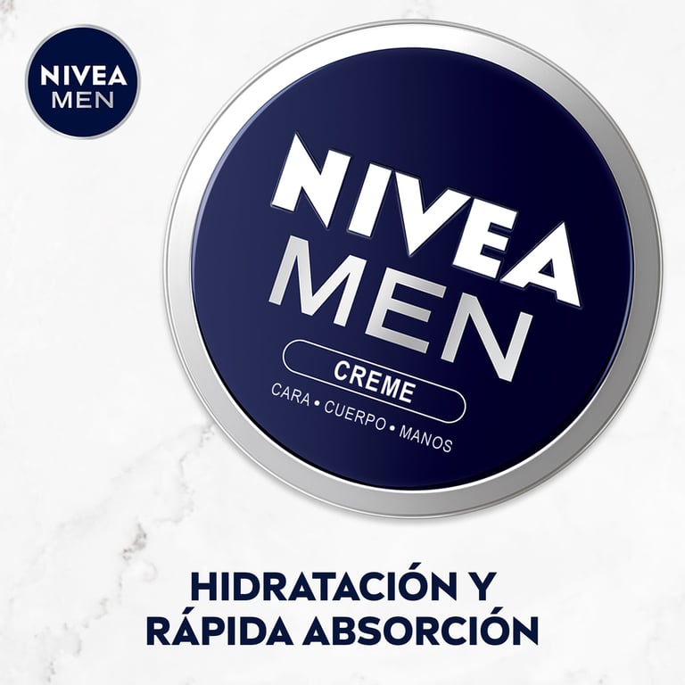 Men Crème Visage Corps Mains 30 ml de Nivea