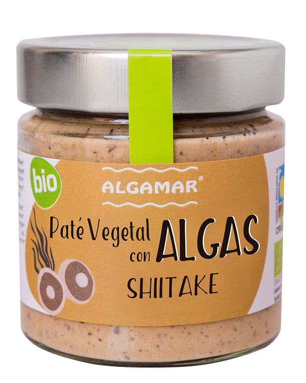 Paté Vegetal Con Algas Y Shiitake Bio 180g
