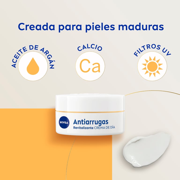 Revitalisierende Anti-Falten Tagescreme 55+ SPF15 50 ml von Nivea