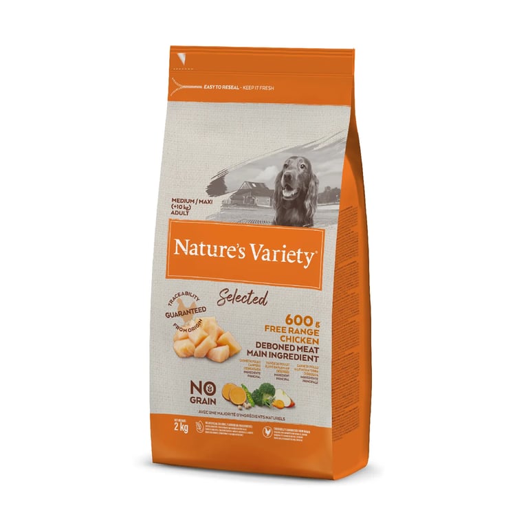 Selected Dog Adult Medium Maxi Free Range Chicken