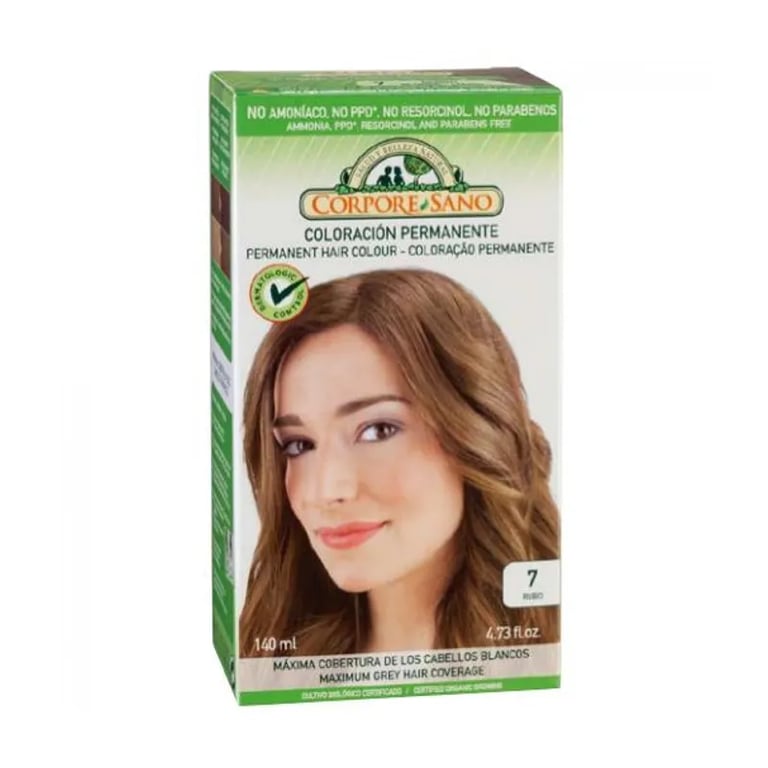 Dauerhafte Tönung Blond Nº 7