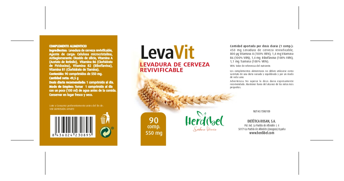 Levavit 500mg - imagen 3 de 5