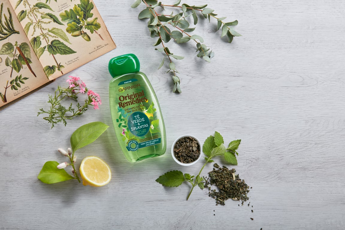 Original Remedies Shampooing 5 Plantes 300 ml de Garnier