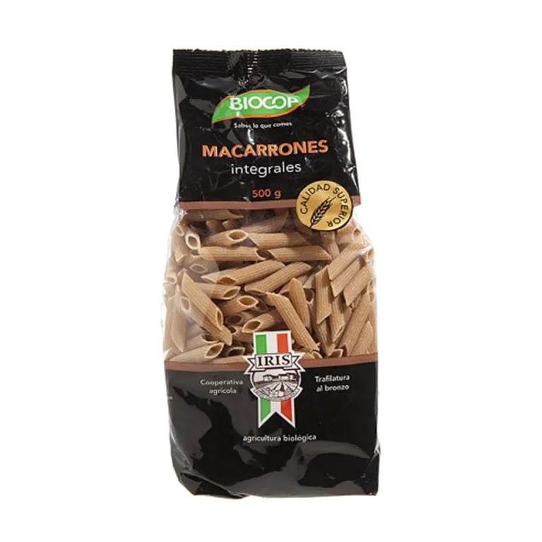 Macaronis De Blé Complet Bio