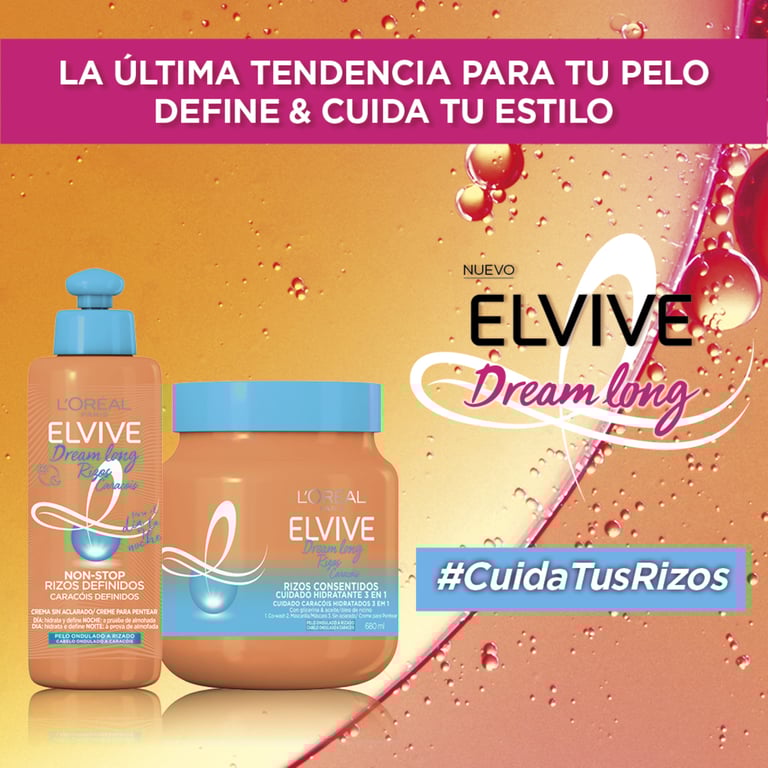 Dream Long Curl Styling Creme 200 ml von Elvive