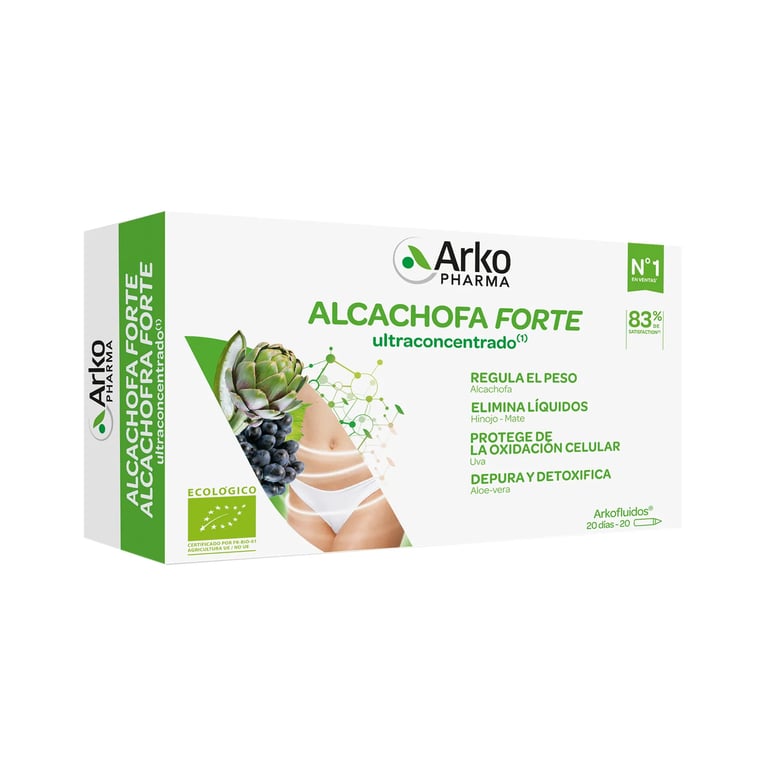 Arkofluid Artischocke Forte mit Bio Aloe Vera.