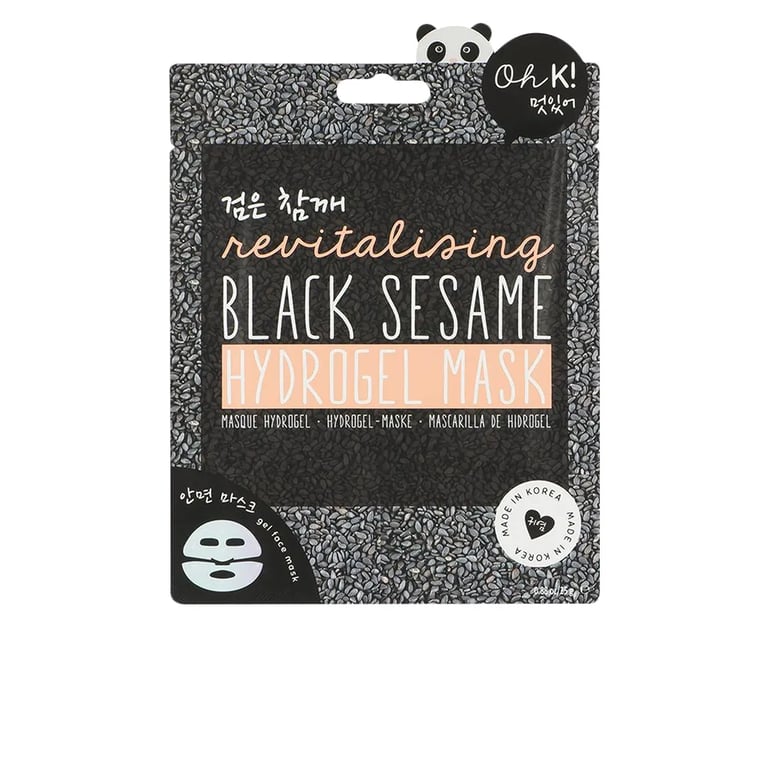 Black Sesame Revitalising Hydrogel Face Mask