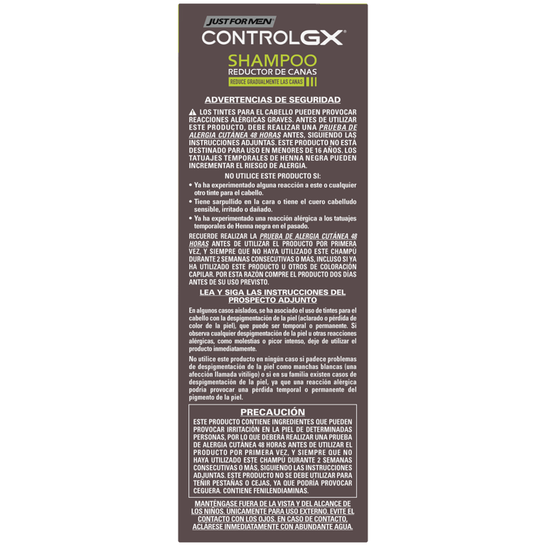 Just For Men Control Gx Shampoo Anti Capelli Bianchi 118 ml di Just For Men