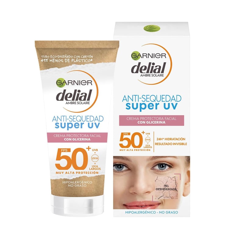 Delial Sensitive Advanced Gezichtscrème SPF50+ 50 ml