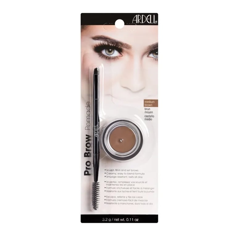 Pommade Sourcils C/ Brush #Châtain Moyen