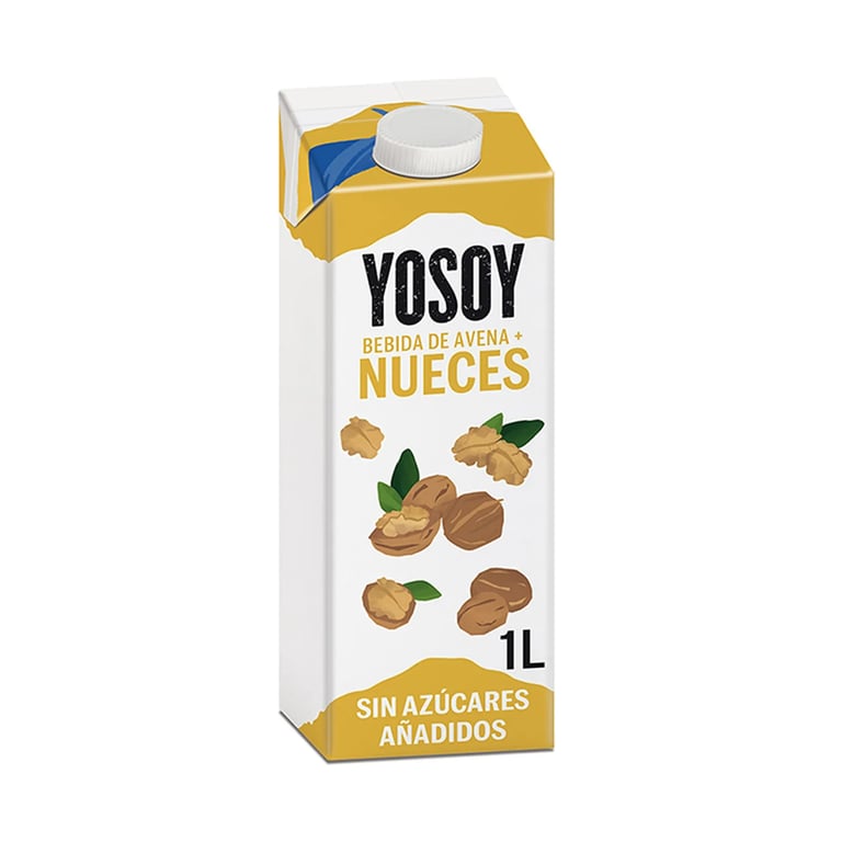 Bebida De Avena Y Nueces