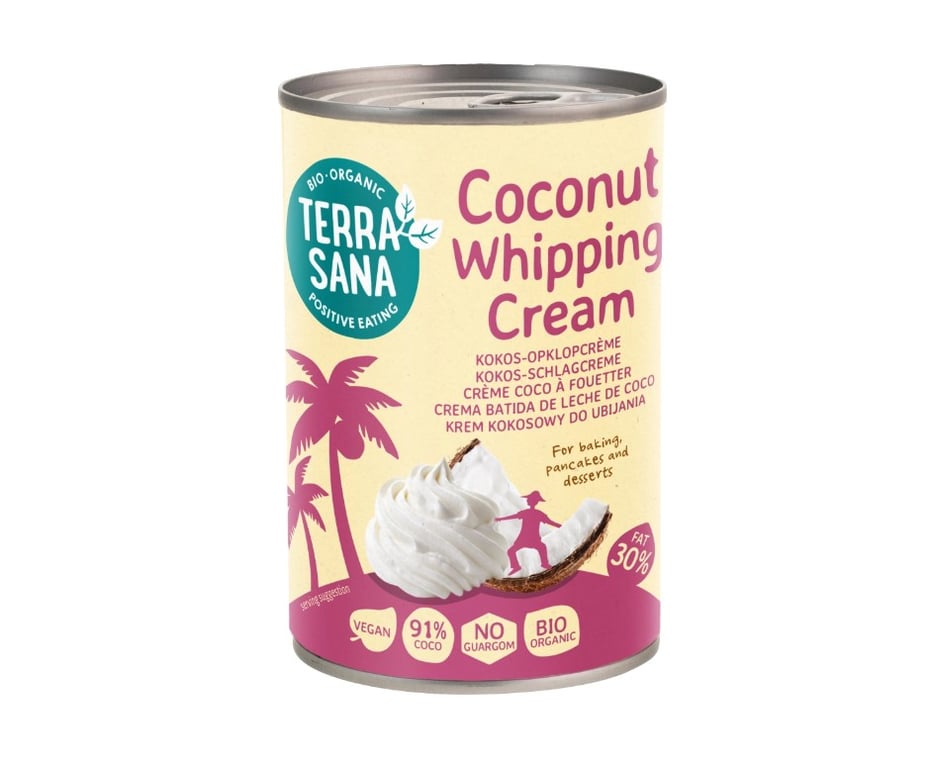 Crème Fouettée Lait Coco Bio