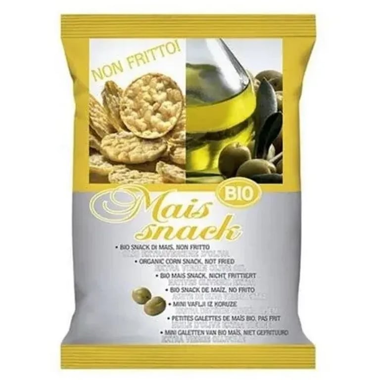 Bio Snack De Maïs Avec De L'huile D'olive