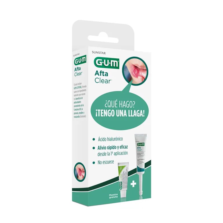 Gum Afta Clear Gel Q10 + Activital Q10 Zahncreme