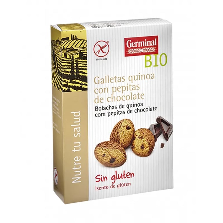 Biscotti Alla Quinoa Con Gocce Di Cioccolato