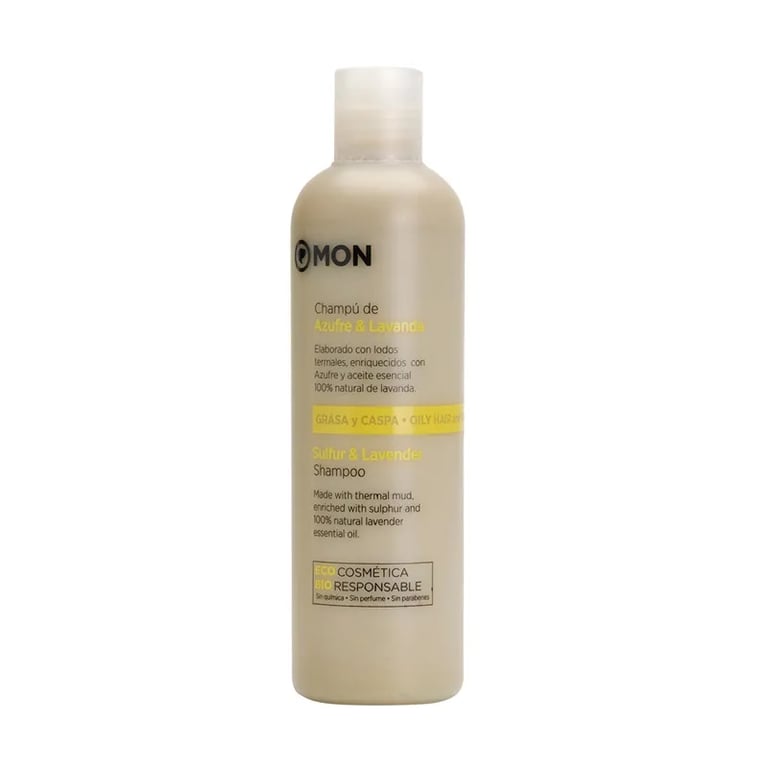 Champú Cabello Graso y Caspa Azufre y Lavanda