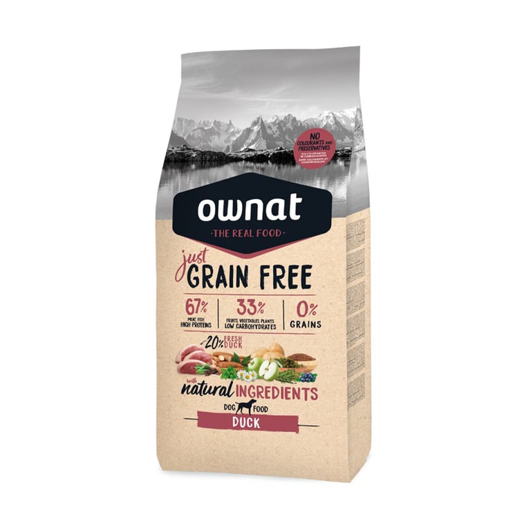 Ownat Just Canine Adult Grain Free Pato