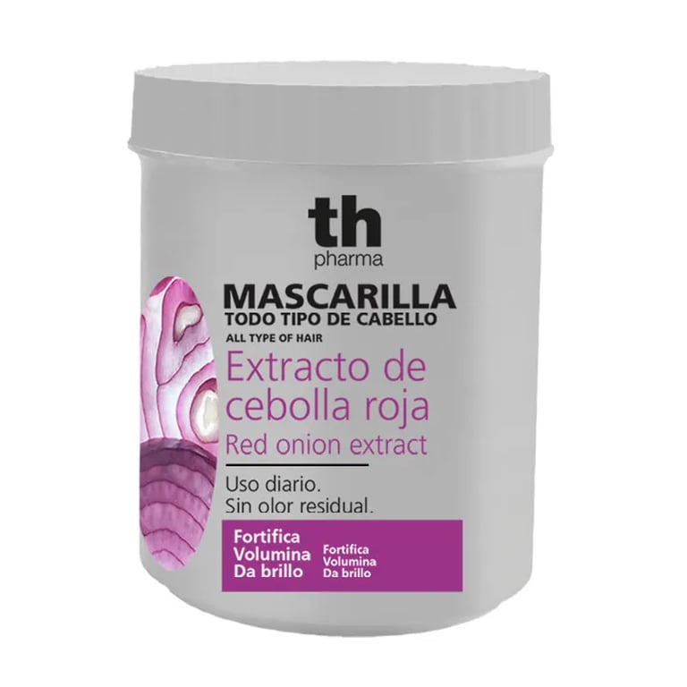 MASCARILLA EXTRACTO DE CEBOLLA ROJA