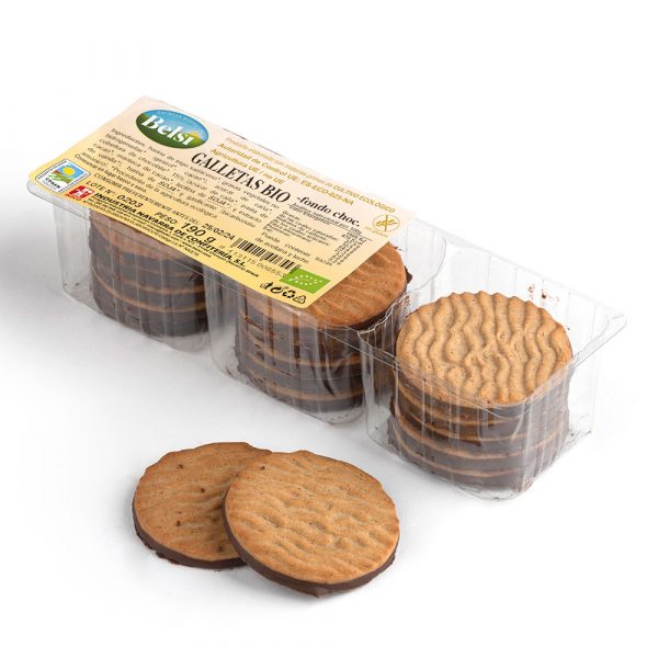 Galletas Fondo Chocolate Sin Gluten Eco