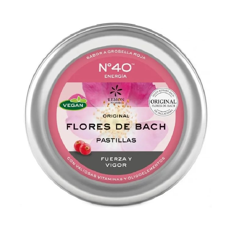 Pastillas Flores De Bach Caramelos Energia