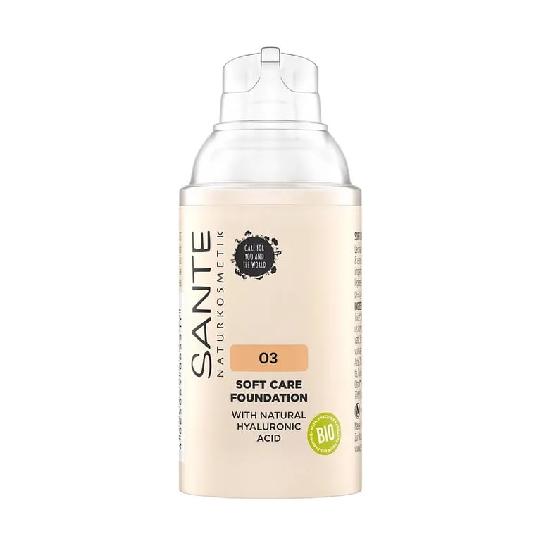 Fond De Teint Soft Cream 03 Warm Meadow Bio