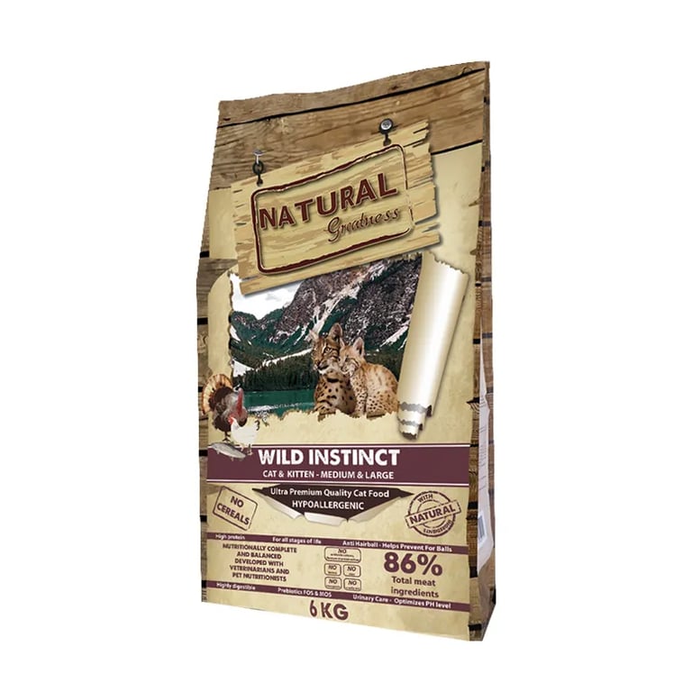 Gato Kitten Receita Wild Instinct