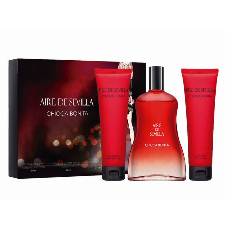 Aire Sevilla Chicca Bonita EDT 100 ml Set 3 Piezas