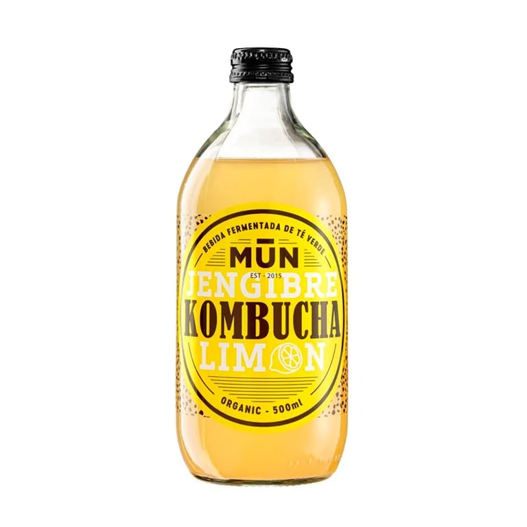 Kombucha Jengibre Limón