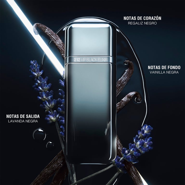 212 VIP Black Elixir EDP 100 ml de Carolina Herrera
