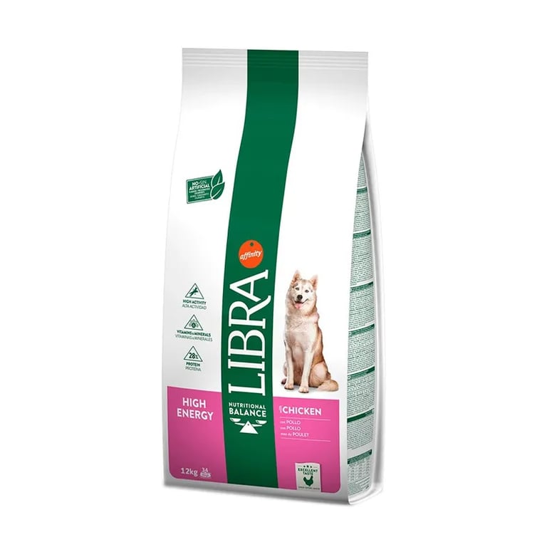 Libra Pienso Para Perros High Energy Alto Rendimiento Pollo