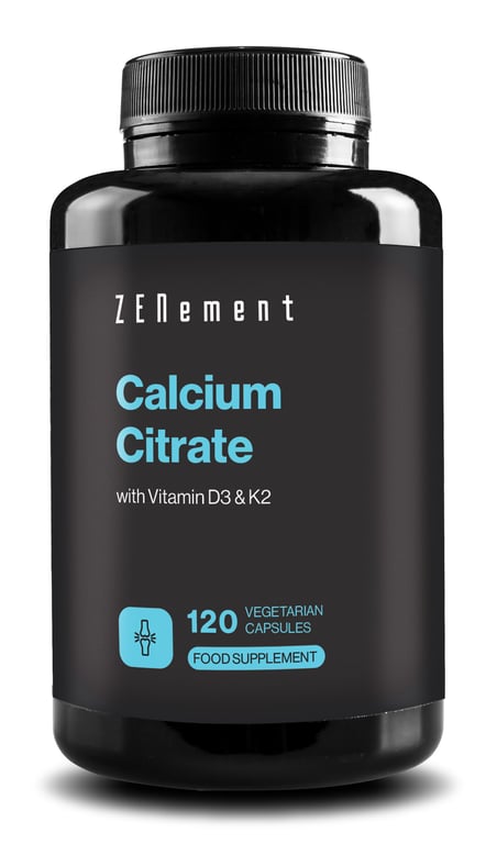 Citrato de Calcium Avec Vitamine D3 120 Gélules