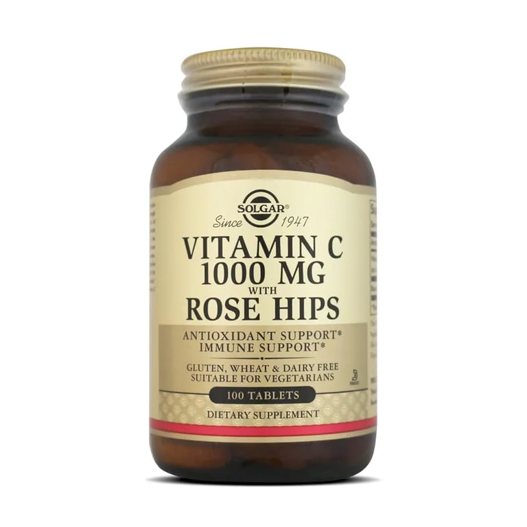VITAMIN C 1000mg WITH ROSE HIPS