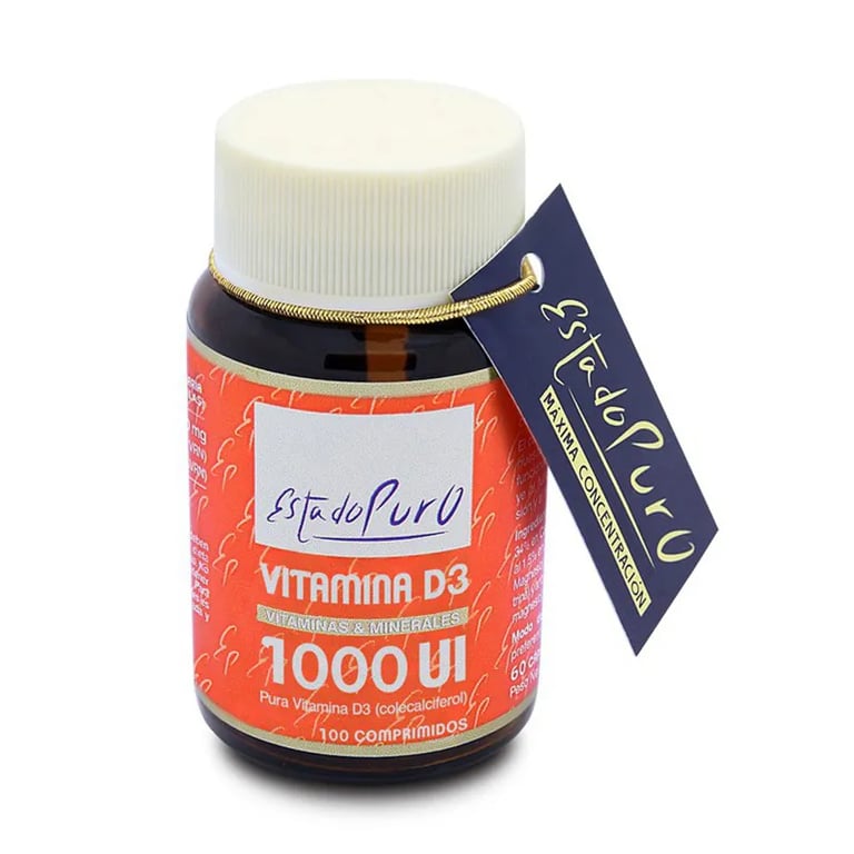 purer Zustand Vitamin D3 1000 ui