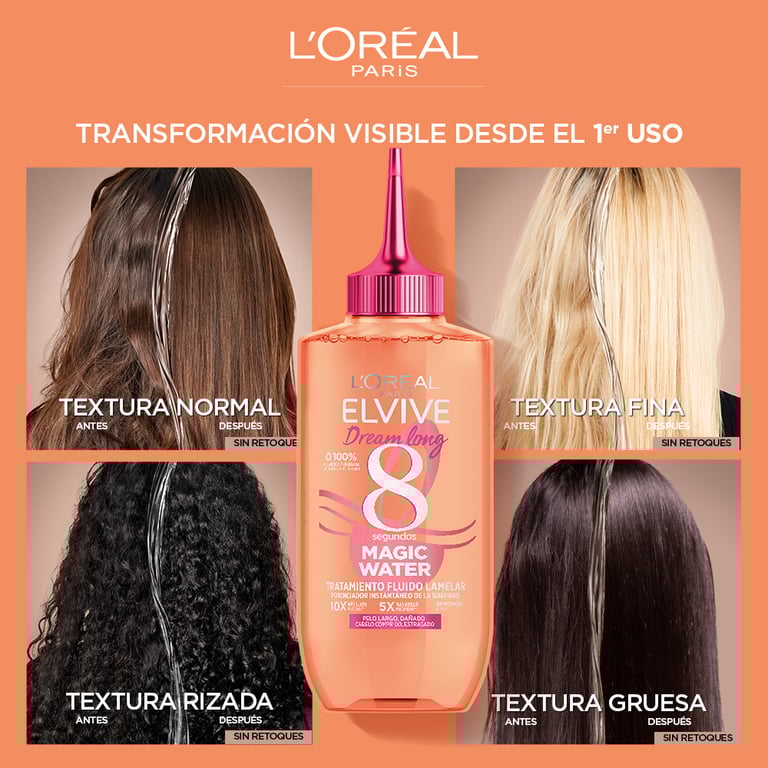 Dream Long 8 Soin Magique Embellisseur Instantané 8 Secondes 200 ml de Elvive
