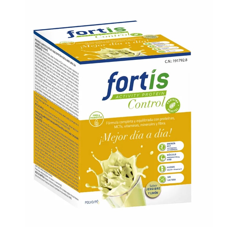 Fortis Activity Protein Control Vegetale Zenzero-Limone