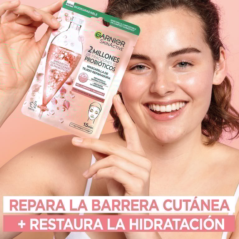 Skinactive Maschera in Tessuto Riparatrice 1 Unità di Garnier