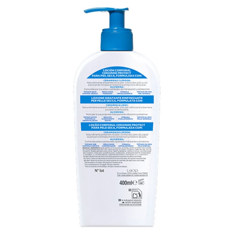 Ceramide Protect Körperlotion Trockene Haut 400 ml von Mixa