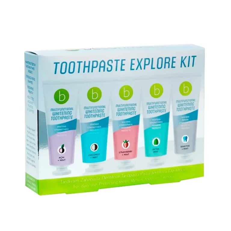 Multifunktionale Whitening-Zahnpasta-Set Geschmacksrichtungen