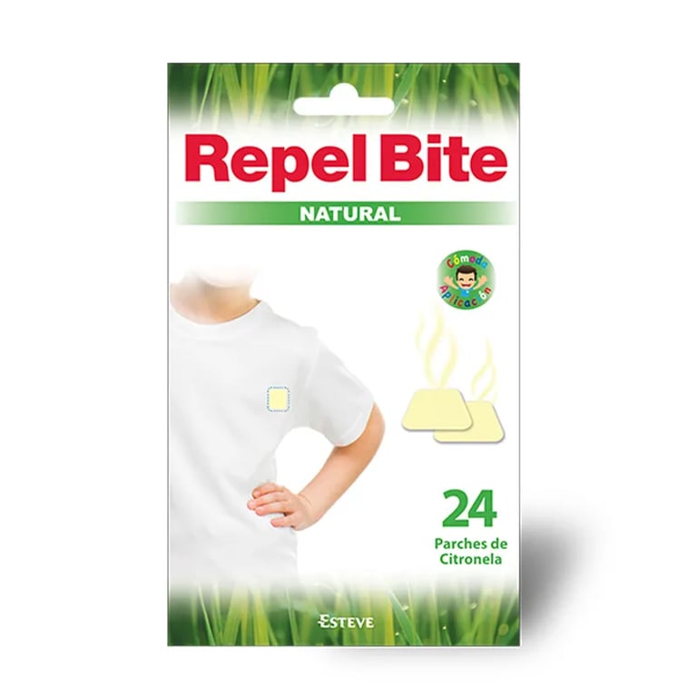 REPEL BITE NATURAL PARCHES DE CITRONELA