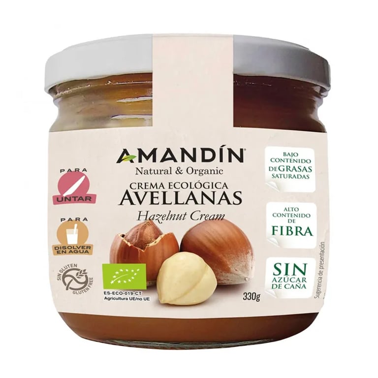 Crema De Avellanas Sin Gluten Eco