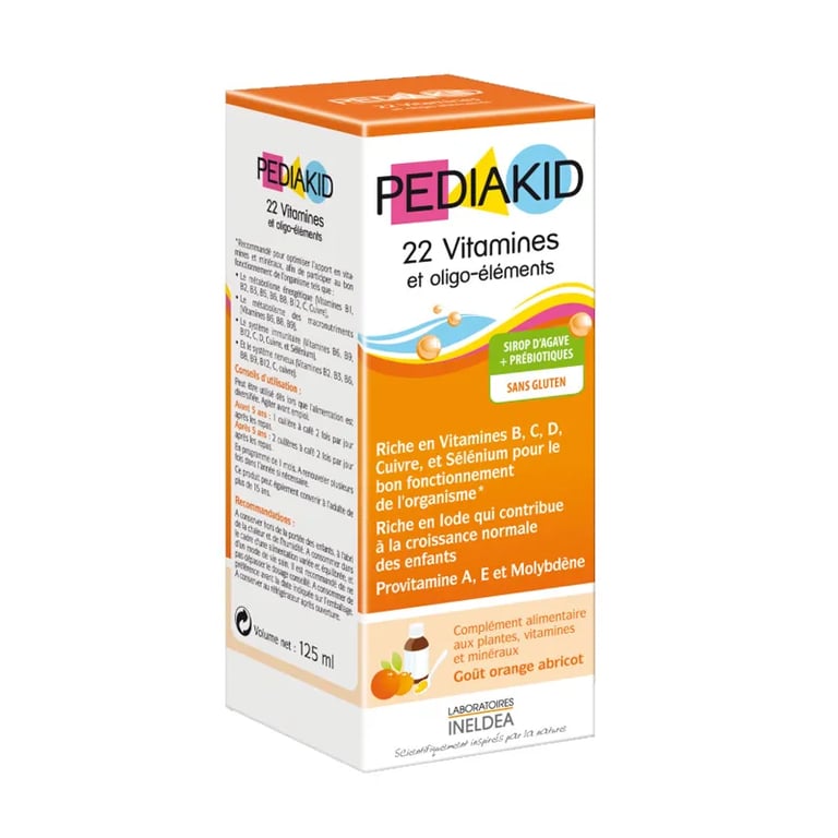 Pediakid 22 Vitaminas Y Oligoelementos